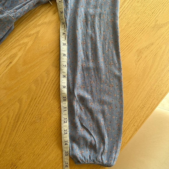 Light Blue Floral American Eagle Dress - Picture 7 of 8